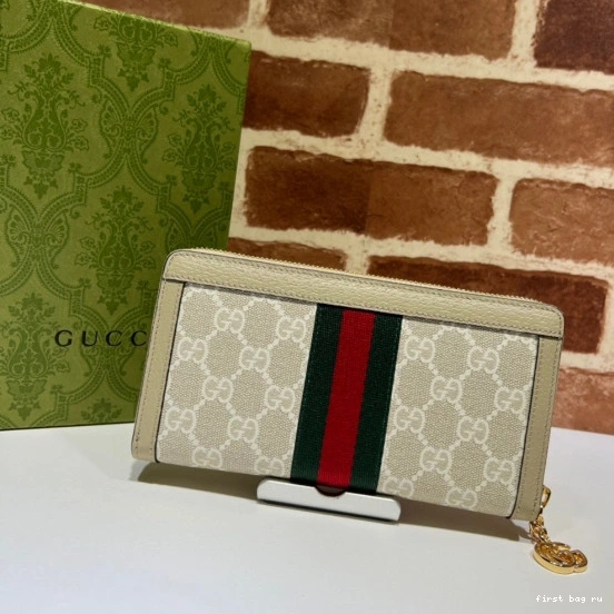 Firstbag ru around GG zip Ophidia Gucci wallet 0814